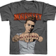Image for article titled Morrissey swipes Doris Day’s “I’ll kill you” T-shirt slogan, gets credit/blame